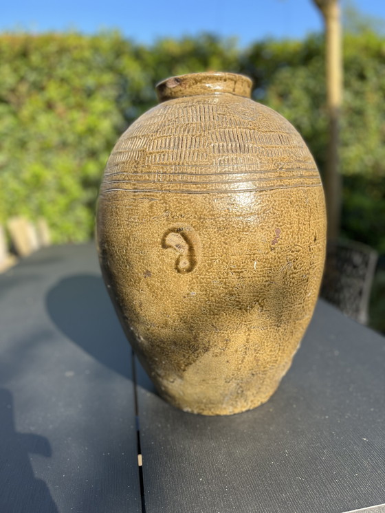 Image 1 of Martavaan, oude Aziatische kruik xxl 