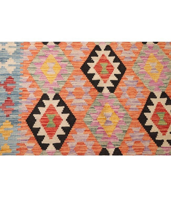 Image 1 of 181x127 cm Handmade Afghan Traditional Kilim Rug Wool Carpet
