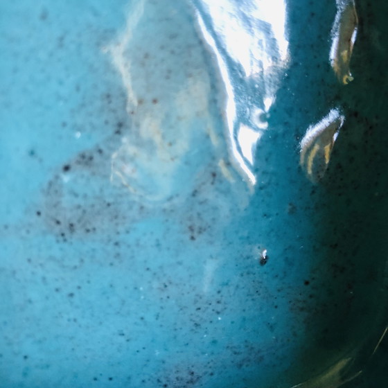 Image 1 of Dekselpot in Namur keramiek van Yvette Manoy