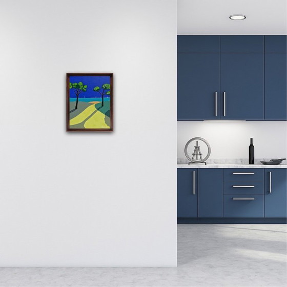 Image 1 of Acrilico su tela, cornice 41x33cm