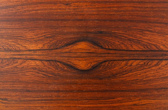 Image 1 of Torbjørn Afdal Darby eethoek met zes stoelen en uitschuifbare tafel, Noorwegen, jaren 60