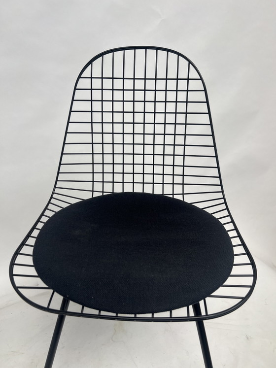Image 1 of Two Vitra Eames Wire Chair DKX-5 chairs set