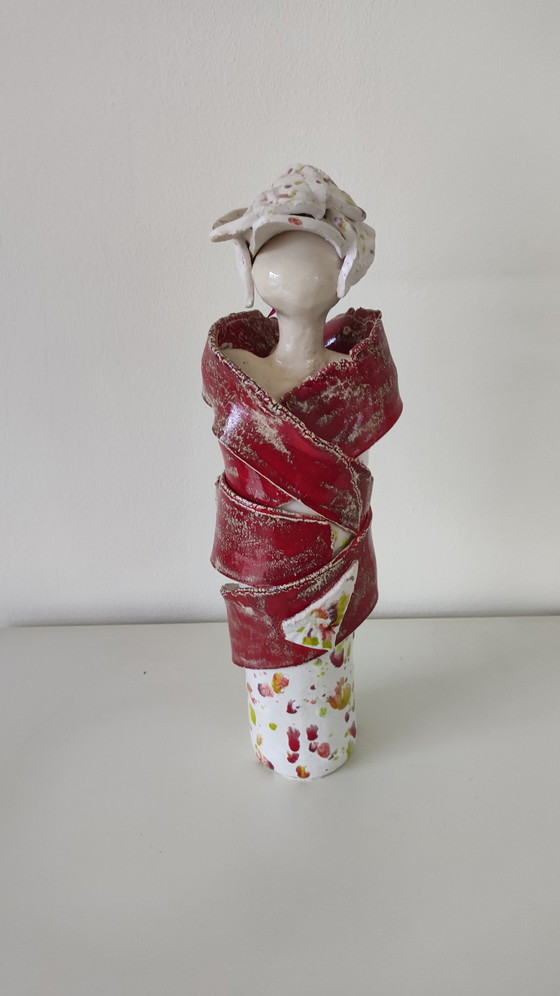 Image 1 of Ceramic female figure