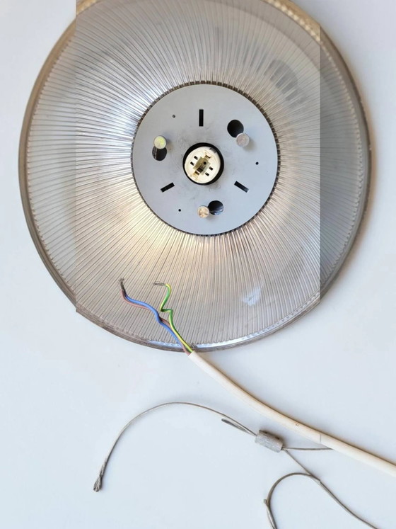 Sunlux industrial suspension 1980 – Pendant lamps, Metal, Industrieel (photo 7 of 11)