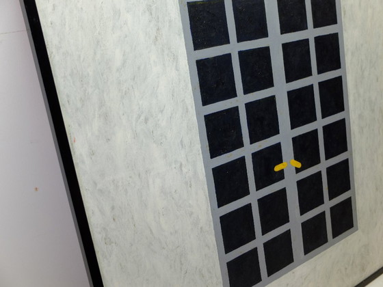 Image 1 of Olio su tela, firmato e datato 1970, di Pauli Vuorisalo, pittore finlandese