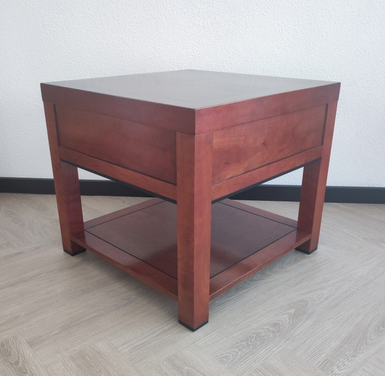 Image 1 of Table d'appoint Lotus Dias avec tiroir - palissandre