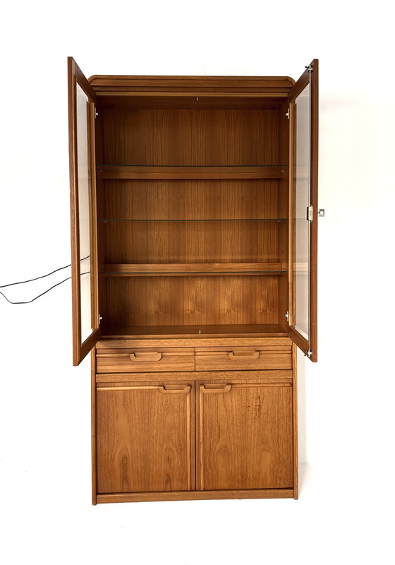 Image 1 of Vetrina vintage in teak anni '80