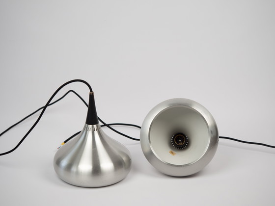 Image 1 of Paire de 2 lampes suspendues vintage danoises Orient by Jo Hammerborg, Fog og Morup, 1963