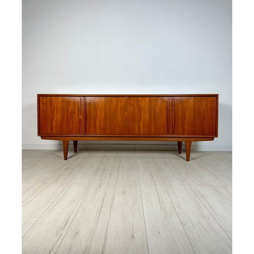 Minimalistisch Tijdloos Deens Design Teak Dressoir 60s