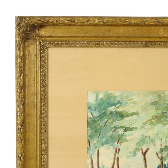 Image 1 of Aquarelle José Wolff Peinture 1924