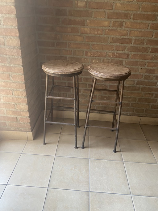 Barkrukken 2 x