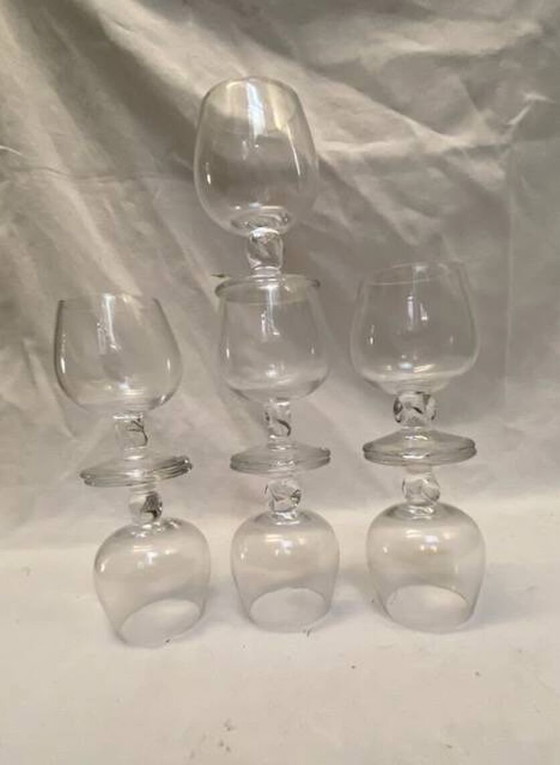 Image 1 of Verres à digestif Daum France 
