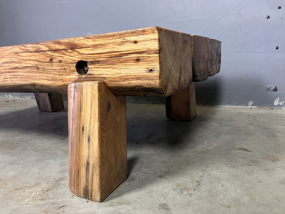 Image 1 of Brutalistische Japandi Wabi Sabi Salontafel