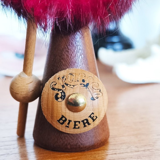 Image 1 of Figurines de vikings en teck par Sallingboe pour Skansen, Danemark, années 60