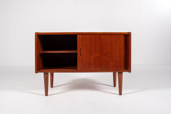 Image 1 of Mobiletto in teak di metà secolo, credenza scandinava, anni '60