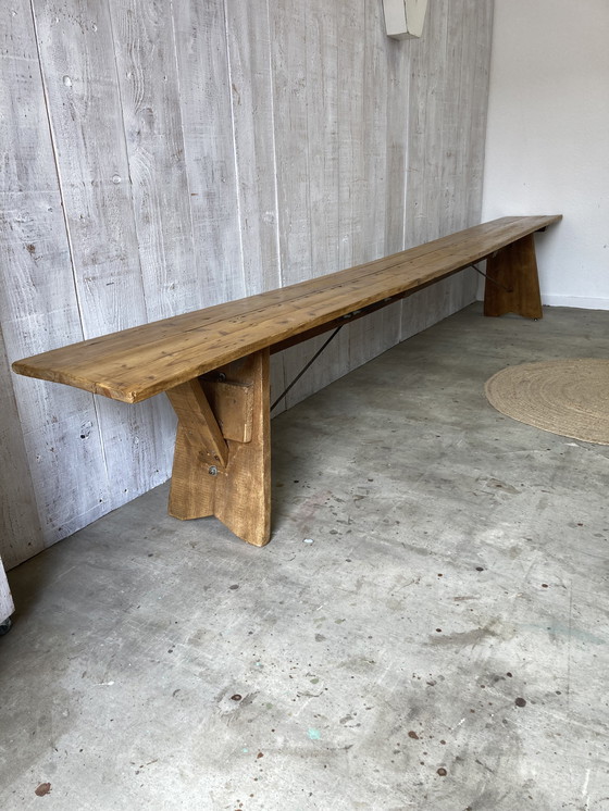 Image 1 of Vintage Farm Bench