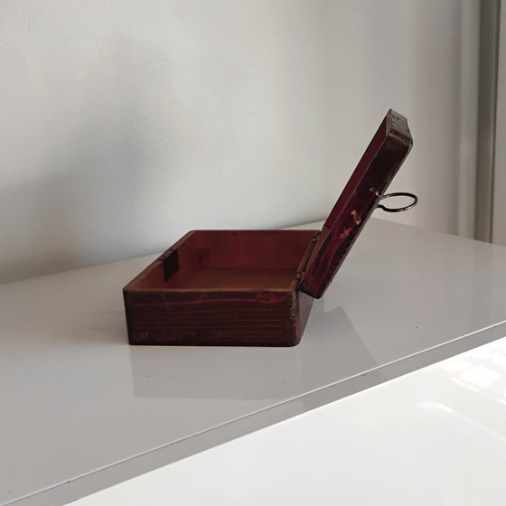 Image 1 of ANTIQUE WOODEN BOX - ART DECO