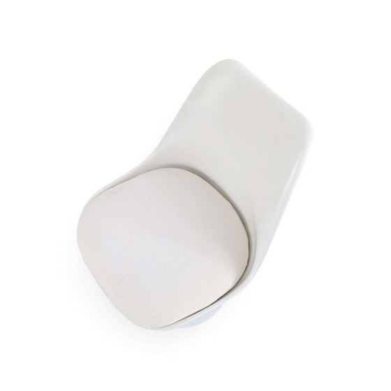 Chaise Eero Saarinen Originale Knoll International Midcentury, Fauteuils d'appoint, Plastique, Blanc (photo 7 sur 11)