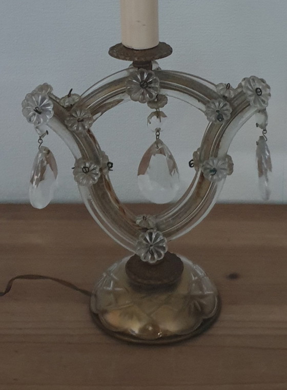 Image 1 of Crystal table lamp Maria Theresa