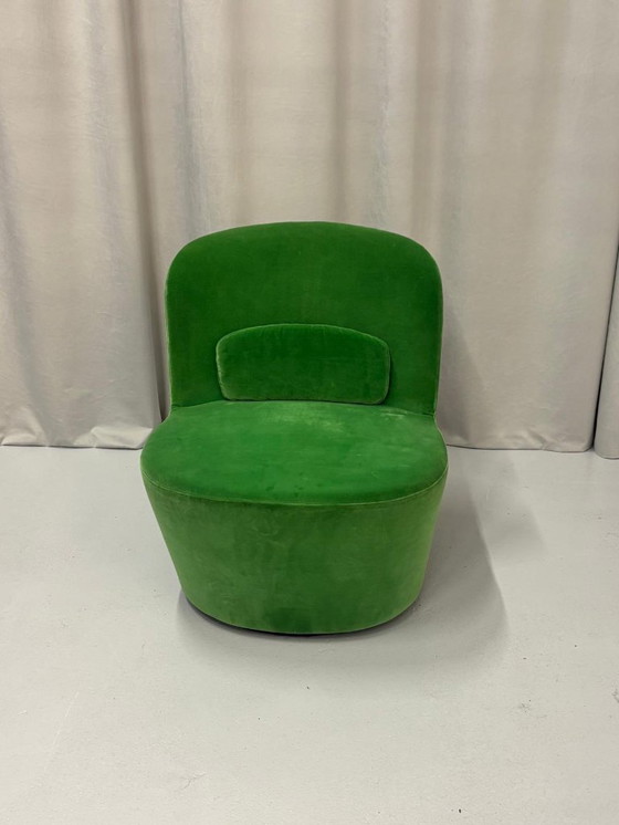 Image 1 of Vintage Italian Swivel Cocktail Lounge Chair,  Italy, 1970’s