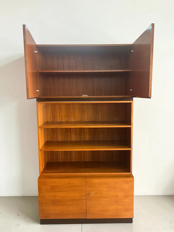 Mid Century Teak System Furniture – Modular Cabinet & Shelving System 1960s – Danish Modern in the style of (photo 5 of 13)