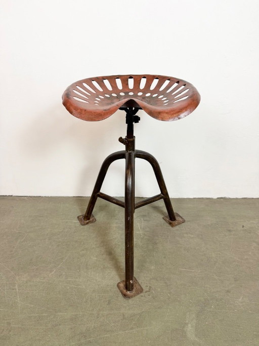 Vintage Industrial Swivel Chair, 1950s