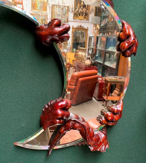 Specchio antico in noce 46x75cm – Glass (photo 3 of 4)