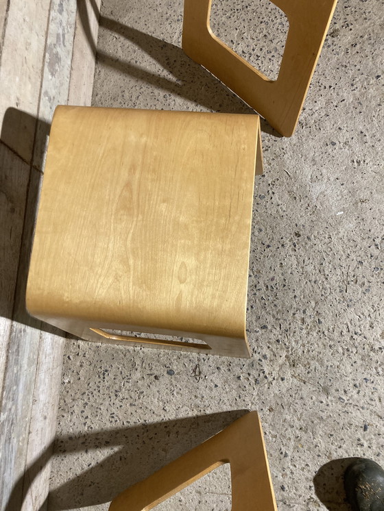 Image 1 of 3x vintage Lisa Norinder stools