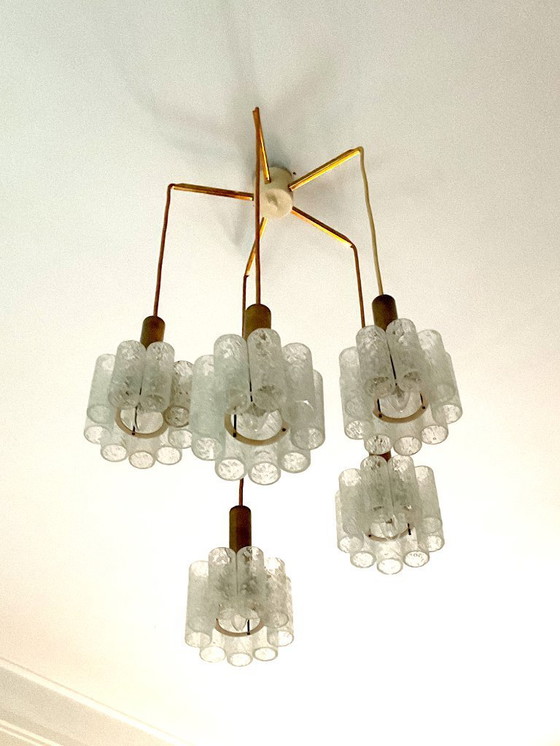 Image 1 of Doria Leuchten - Lampada a sospensione - Anni '60 - Germania