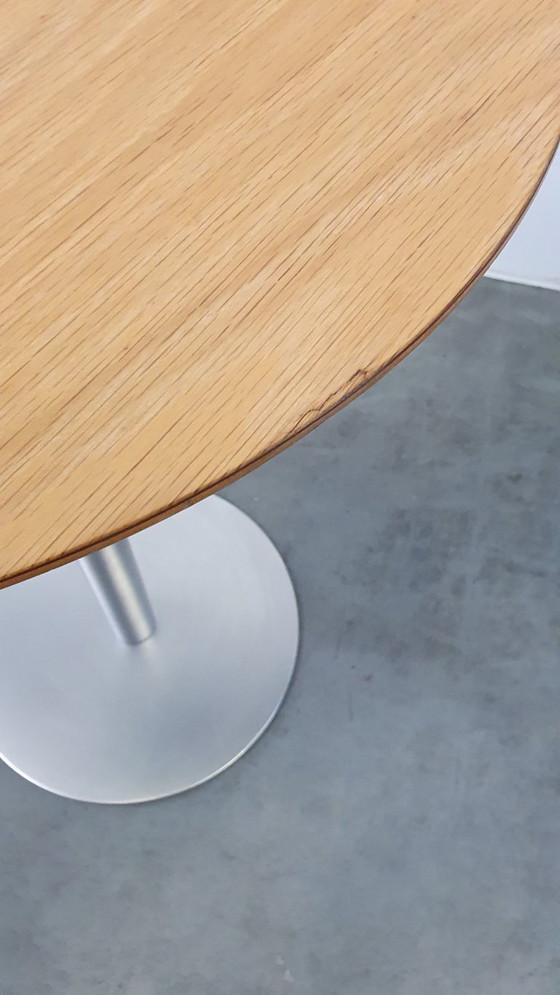 Image 1 of Lapalma lem Brio design tafel en statafel eik bartafel 75cm -102cm