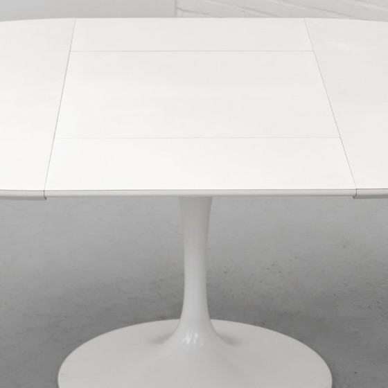 Image 1 of Knoll Tulip Extendable Dining Table Eero Saarinen, 1980