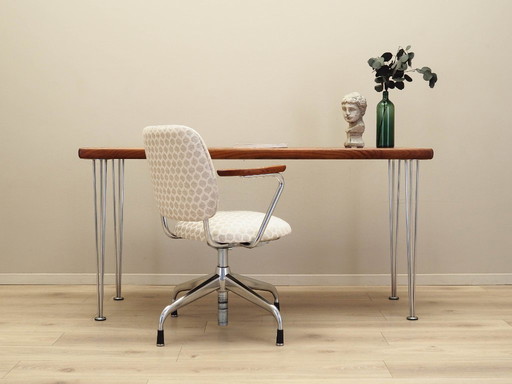 Scrivania in teak, design danese, anni '70, produzione: Danimarca