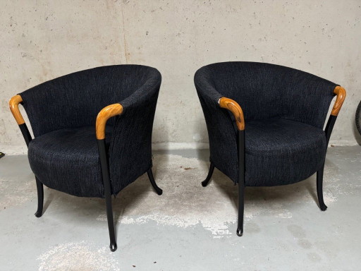 4 sillas de diseño Giorgetti