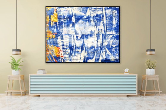 Jürgen Angeler - Blue Transparency – Dipinti e disegni, Canvas, Abstract (photo 14 of 23)