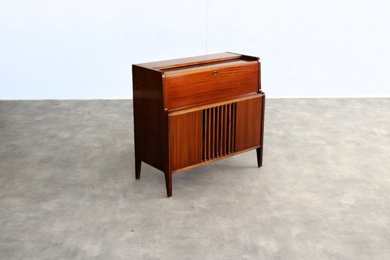 Image 1 of vintage audiomeubel | radio | jaren 50 | Philips