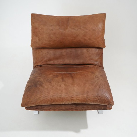 Image 1 of Een paar “Onda” fauteuils van Giovanni Offredi voor Saporiti, jaren 70.