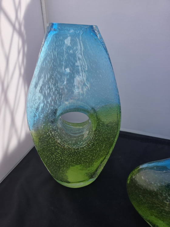 Vintage vase set – Glass (photo 3 of 11)