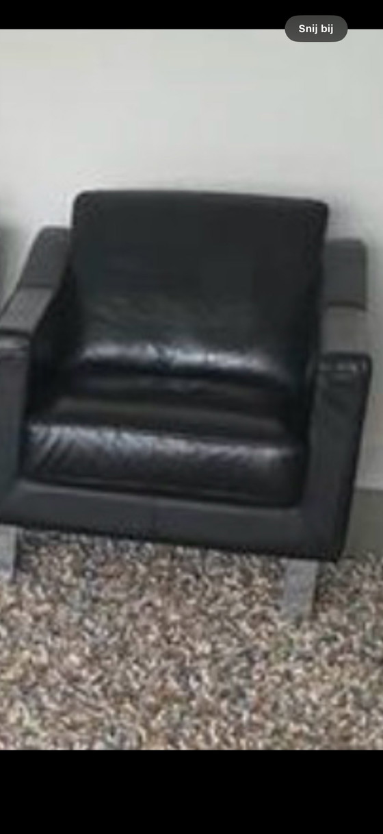 Image 1 of Leolux Antonia: 2 poltrone (pelle Wapiti)