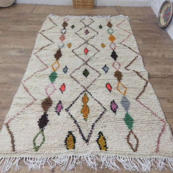 Image 1 of Traditional Berber Rug – Traditional Berber Carpet | Moroccan Wool Rug 243 × 143 cm