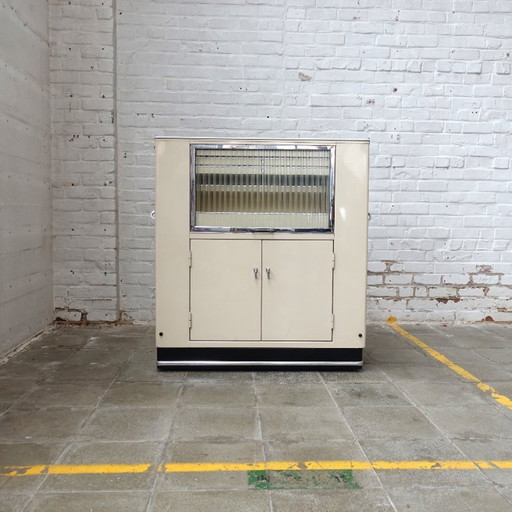 Vintage industrial dentist's cabinet