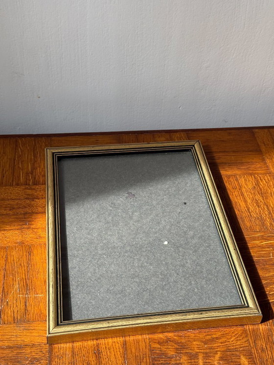 Image 1 of Lot de 3 cadres vintage en bois