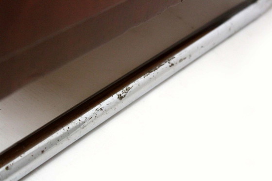 Image 1 of Armoire Bauhaus en acier chromé et tubulaire de Hynek Gottwald, années 1940