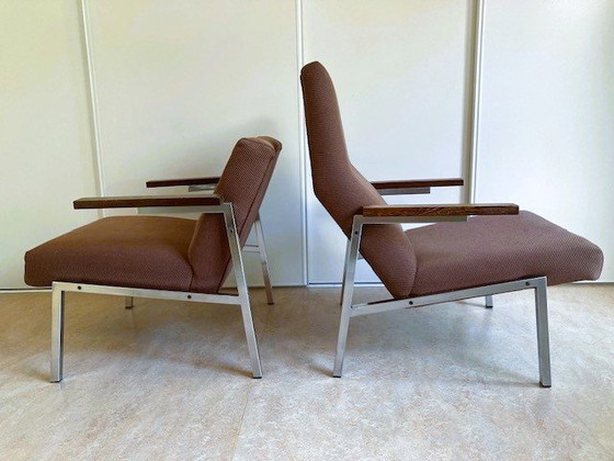 Image 1 of 2 lounge chairs vintage design SZ67.7 and SZ63.7 Martin Visser for Spectrum sixties