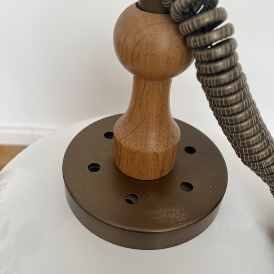 Steinhauer Lampe à Suspension Vintage en Hêtre – Metal, Wood (photo 5 of 6)