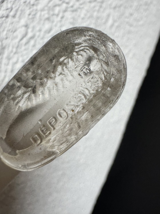 Image 1 of Art Deco Glass Poodle Knife Holder