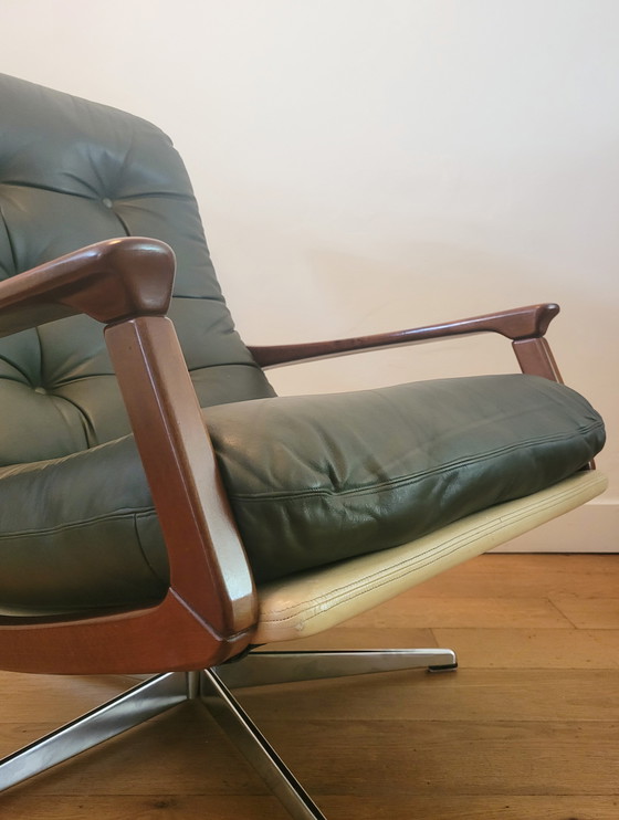 Image 1 of Vintage Eugen Schmidt Swivel Chair for Soloform 1960