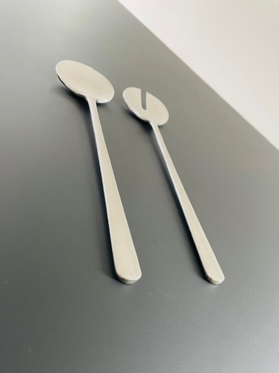Image 1 of IKEA Sedlig stainless steel salad cutlery