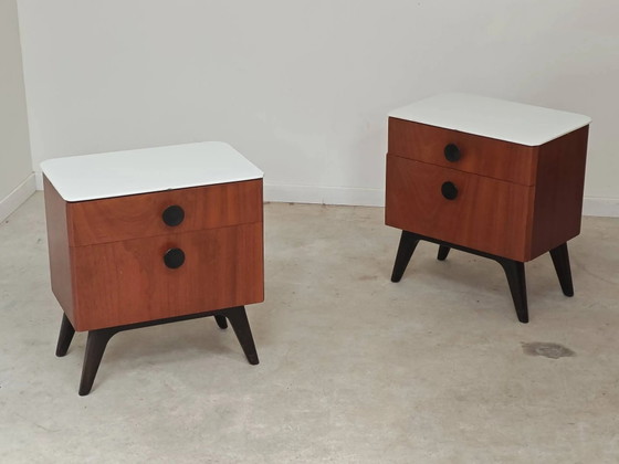Comodino di Jindrich Halabala per Up Zavody 1950 – Comodini, Wood, Art Deco (photo 24 of 30)