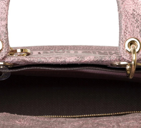 Image 1 of Bolso DIOR Lady Dior en Toile Rose - 102003