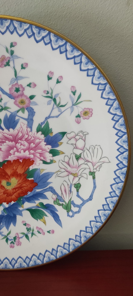 Image 1 of Japans Koransha "Gyokudo Fuki" Sierbord – Franklin Mint 1979(玉堂富貴)
